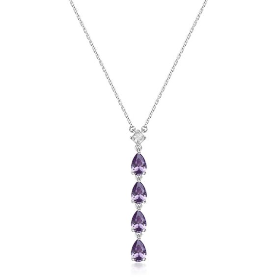 Necklace Brosway Woman FANCY - MAGIC PURPLE in Silver FMP112 - FMP112